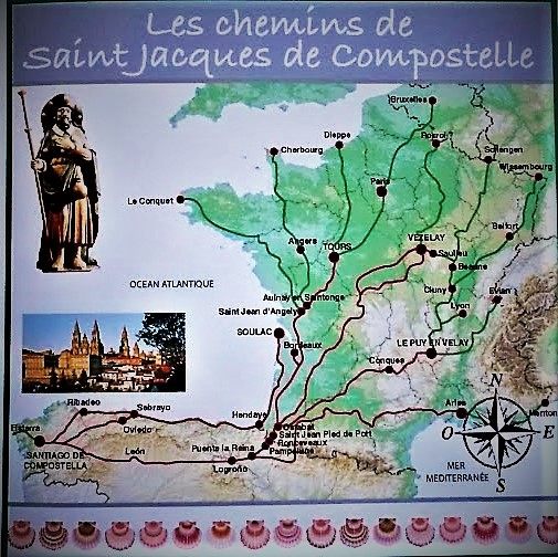 Le Chemin De Saint Jacques De Compostelle